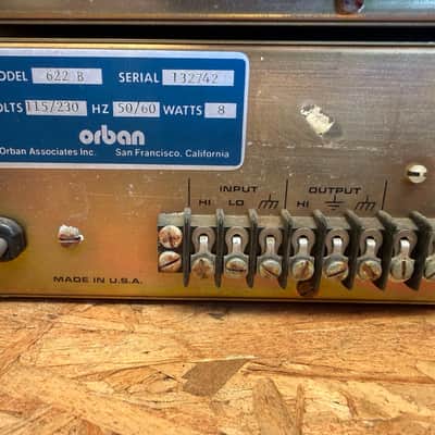 Orban 622B Dual-Channel 4-Band Parametric Equalizer- Blue image 4