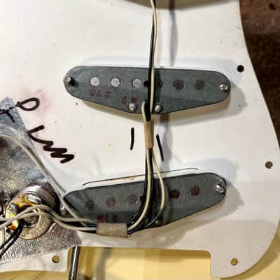 Fender stratocaster 1972 - Olympic white image 10