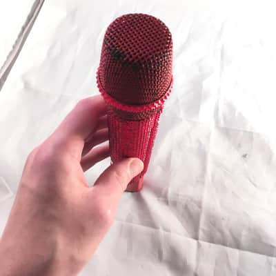 Sennheiser SKM 5200 Handheld Wireless microphone 2000's Custom Red Crystal ME 5005 capsule & B5000 image 7