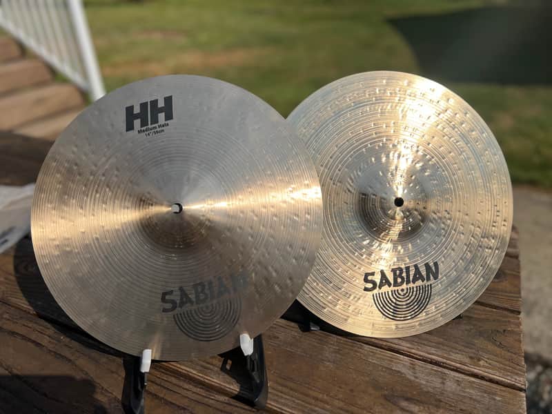 Sabian 14" HH Hand Hammered Regular Hi-Hat Cymbals (Pair)