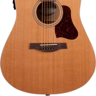 Seagull S6 Original Presys II Dreadnought Acoustic-Electric Guitar, Solid Cedar Top image 2