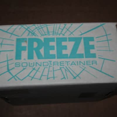 lightly handled Electro Harmonix EMPTY CARDBOARD BOX, print-out copy Owner's Manual, & bubble wrap ONLY for FREEZE Sound Retainer (NO pedal, NO power supply, NO warranty / registration paperwork) 2010s (specifically from 2014) image 14