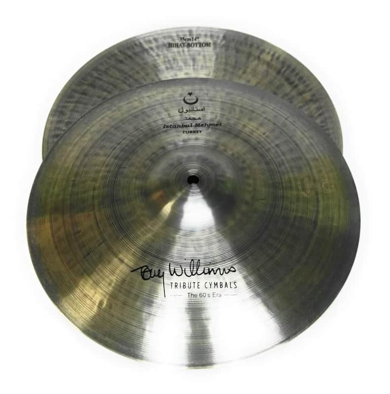 Istanbul Mehmet Cymbals 14" Tony Williams Tribute Hi-Hat image 1