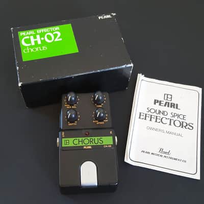 Pearl CH-02 Chorus Vintage 1980s MIJ - Black image 2