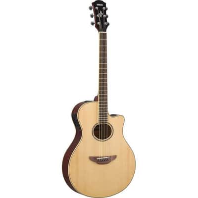 Yamaha APX600 Thinline Cutaway Acoustic-electric Guitar - Natural image 2