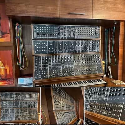 Model-3c 2017 - boiserie et clavier moog 953 duophonique image 7
