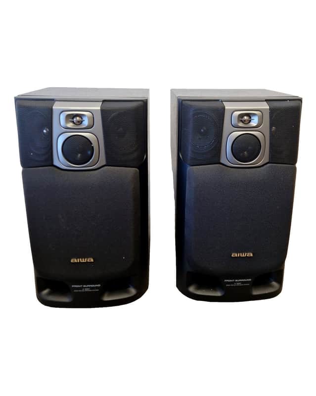 Aiwa SX-FZ2700 -HI-FI Speaker Pair - Black - Speaker - Good image 1