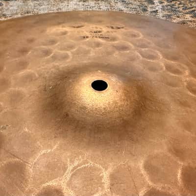 Rare Zildjian EARLY REMIX BREAKBEAT Ride 18” 1558 g K - Like BIG Hammering RADIOHEAD! Dry image 5