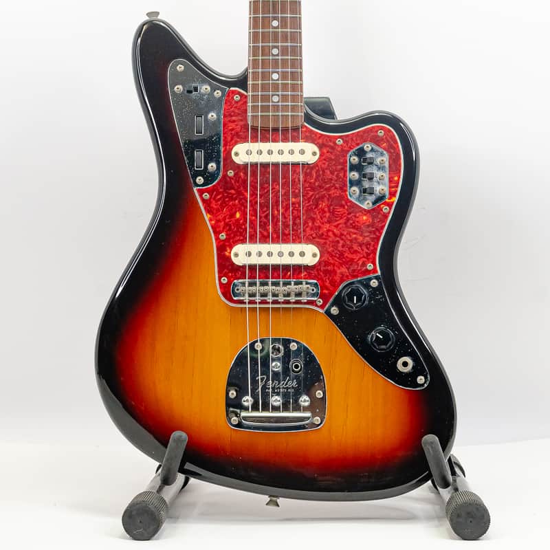 1999 Fender Jaguar JG-66 MIJ Reissue Electric Guitar – Sunburst