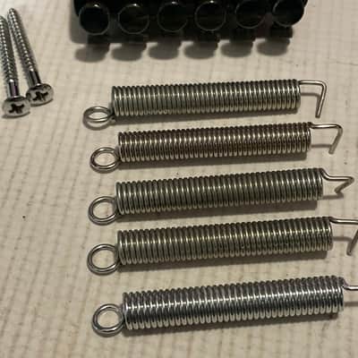 2000's Ibanez Logo Series Licensed Black Floyd Rose Double Locking Tremolo Bridge image 5
