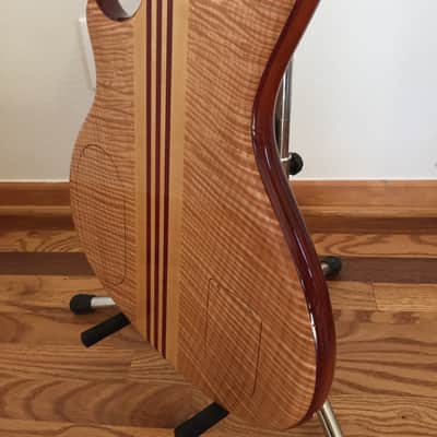 Alembic Mark King Signature Deluxe Balance Custom 5 String Bass 2000 Flame Maple LED's image 10