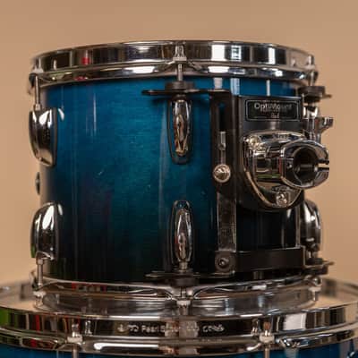 Pearl Session Custom Maple Marine Blue Fade Drum Set image 19