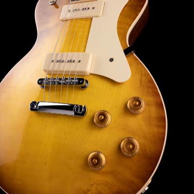 Heritage Standard II H-150 P90 Dirty Lemon Burst with Case image 5