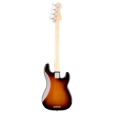 Fender American Professional Left-Handed Precision Bass Guitar, Rosewood Fingerboard, 3-Color Sunburst image 2