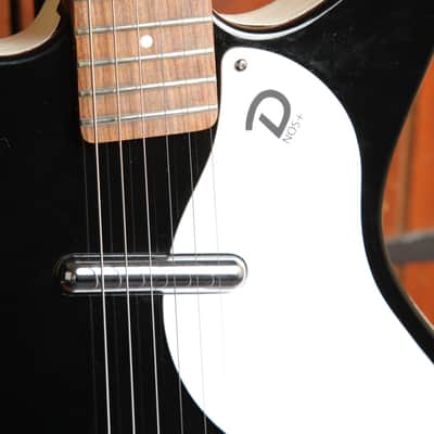 Danelectro '59M NOS+ Black Double Cut Electric Guitar Pre-Owned image 5