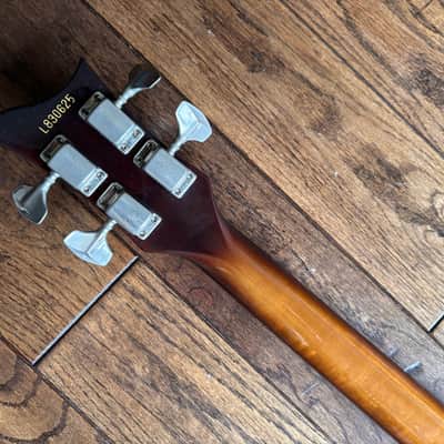 1988 Greco VB-650 Violin Bass Beatles McCartney Black TapeWound MIJ Fujigen Japan image 10