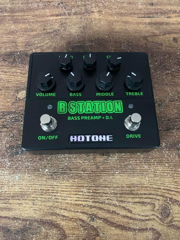Hotone B Station Bass Preamp/DI 2010s - Black image 1