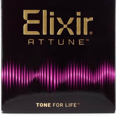 Elixir Strings 21102 Attune Phosphor Bronze Acoustic Guitar Strings - .013-.056 Medium image 2