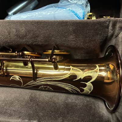 Kessler Custom Las Vegas - Dark copper With Abalone Keys image 10