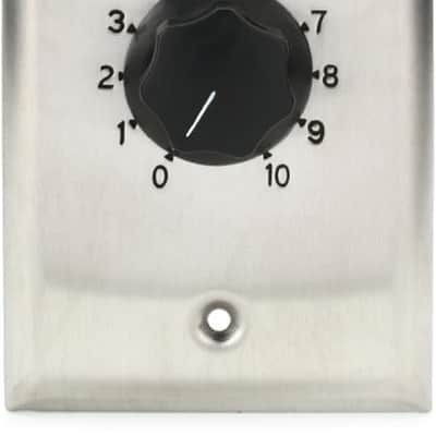 AtlasIED AT10 10-watt Single Gang 70.7V Attenuator - Stainless Steel image 2