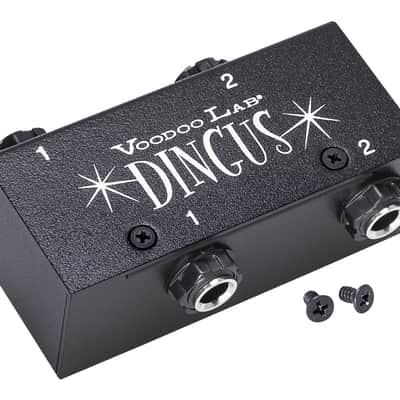 Voodoo Lab Dingus Dual 1/4" Feed-Thru For Dingbat Pedalboards - Free Shipping to the USA