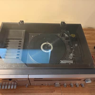 Quasar CS7400 Radio Cassette Turntable Aux Unit — 1970s image 6