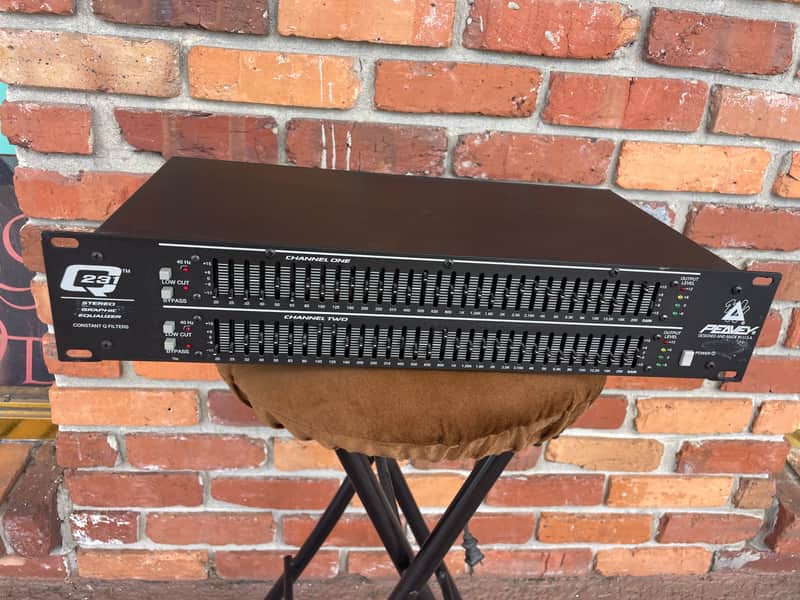 Peavey Q231 Stereo Graphic Equalizer EQ - Black image 1