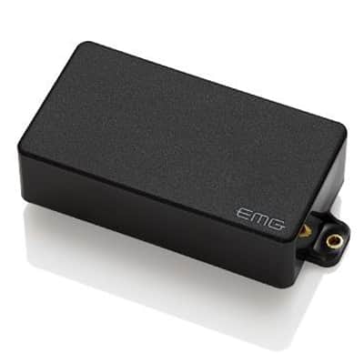 EMG 60 Active Ceramic Neck Humbucker Guitar Pickup - BLACK image 2