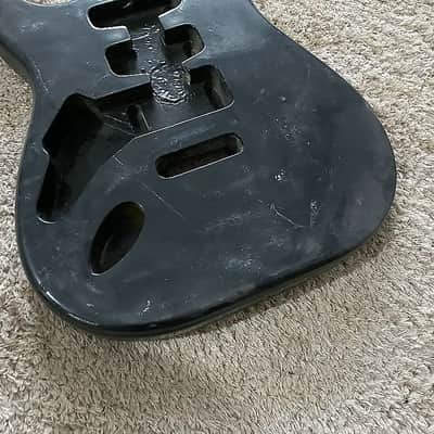 Black HSH Left Handed Guitar Stratocaster Strat Style Basswood Body image 3