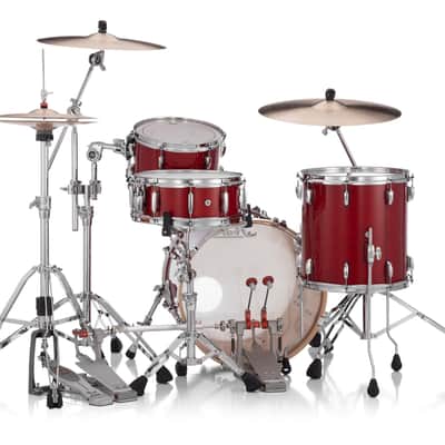Pearl PMX Professional Series 3-Piece Drum Shell Pack (20x14, 14x14, 12x8) Sequoia Red image 4