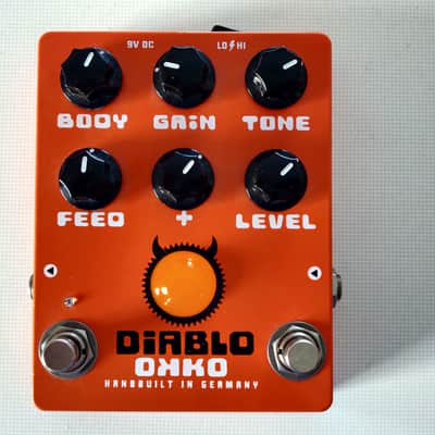 2 OKKO Pedals - Dominator MKII & Diablo Gain+ - 2 Pedals in 1 listing! image 10