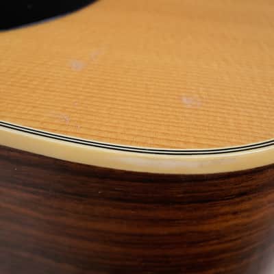 Epiphone FT-165 Bard DeLuxe 12 String Acoustic Guitar MIJ 1970's Natural w/ Ibanez Hard Case image 9