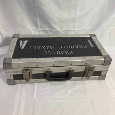 Frankie Banali's Quiet Riot, Anvil Cases 19.5"x9.5" Utility Carrying Case, Stenciled 1980's - Black image 9