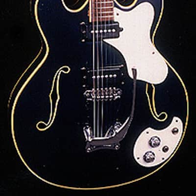 Semie Moseley's PERSONAL Mosrite Blue Gospel Prototype 1965-67 Transparent Blue image 1
