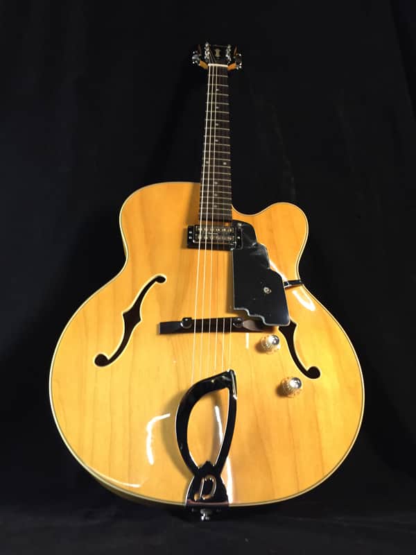 ギター De Armond X-135 Guild DeArmond X-135 Archtop Hollow Body Electric Jazz Box Guitar