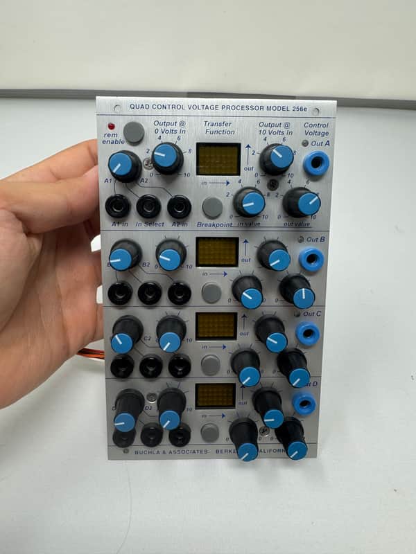 Buchla 256e Quad Control Voltage Processor 2010s - Silver image 1