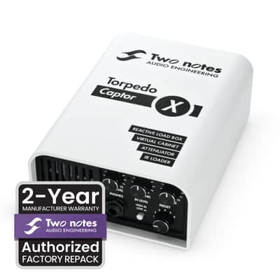 Two Notes Two notes Factory Repack | Captor X (8Ohm) Reactive Load Box / Attenuator / DynIR & IR Cab Sim 2020 / Grade B image 1