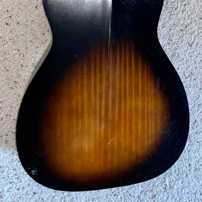 Harmony Stella 1950s 36" Parlor Guitar H929 image 9