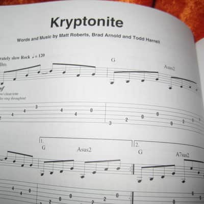 Hal Leonard Guitar Play-Along Mainstream Rock Book Vol 46 w/ CD 63 Pages image 6