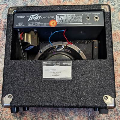 Peavey Decade 10-Watt 1x8" Guitar Combo 1980s - Black image 3