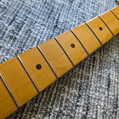 2024 Fender 70th Anniversary American Vintage II '54 Stratocaster Maple Guitar Neck w/ Tuners image 8