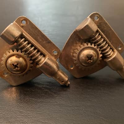 Vintage Yamaha BB 1980 set of 4 bass tuner machine tuning  heads image 4