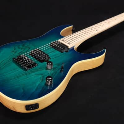 Ibanez RG421AHMBMT RG Standard 6str Electric Guitar - Blue Moon Burst 226 image 2