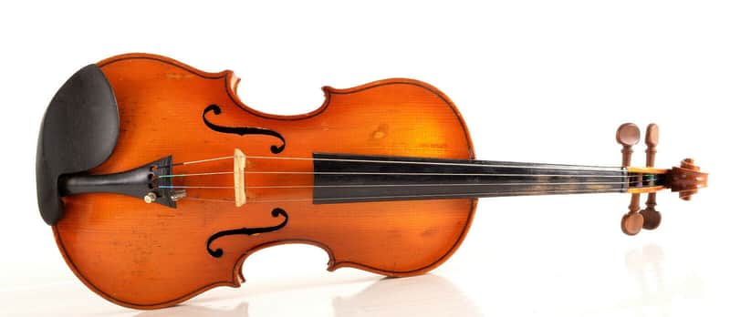 Old Vintage German Made 4/4 Master Violin Jacobus STAINER+Leather&Wooden Case~Video~ image 1