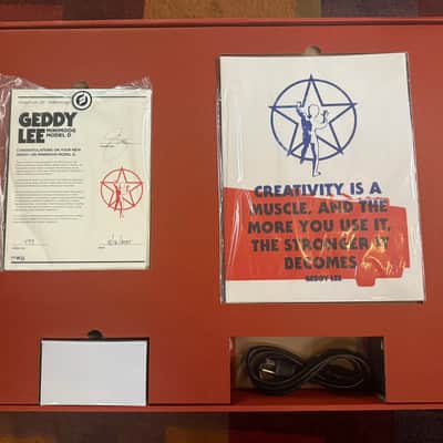 Moog Geddy Lee Minimoog Model D 44-Key Monophonic Synthesizer 2025 - Red / Black image 6