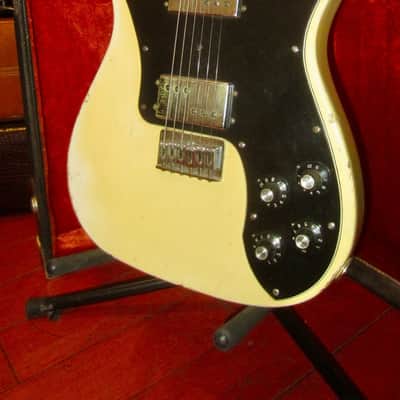 1973 Fender Telecaster Deluxe White w/ Original Case image 1