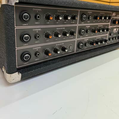 Peavey XM6 Series 300 EH 150-Watts Mixer PA Amplifier Head 2000's - Black image 2