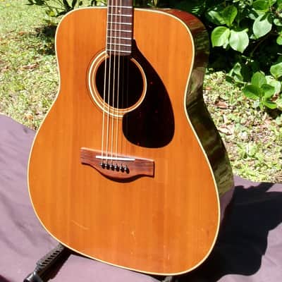 1972 Yamaha FG180 Red Label Nippon Gakki+Gig Bag image 4