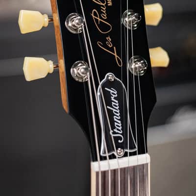 Gibson Les Paul Standard 50's Gold Top Electric Guitar - Gold with Hardshell Case image 5