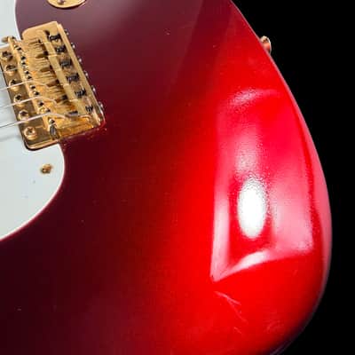 1997 Fender Stratocaster '54 Custom Shop Reissue ~ Candy Apple Red image 11
